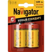 Батарейки NAVIGATOR R14 новый стандарт 1шт